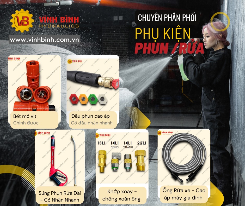 Phụ Kiện Vệ Sinh Phun Rửa