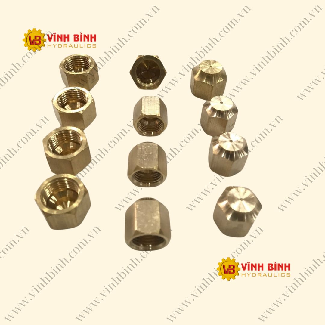 Tán Bit Số Răng Trong - Đồng Thau