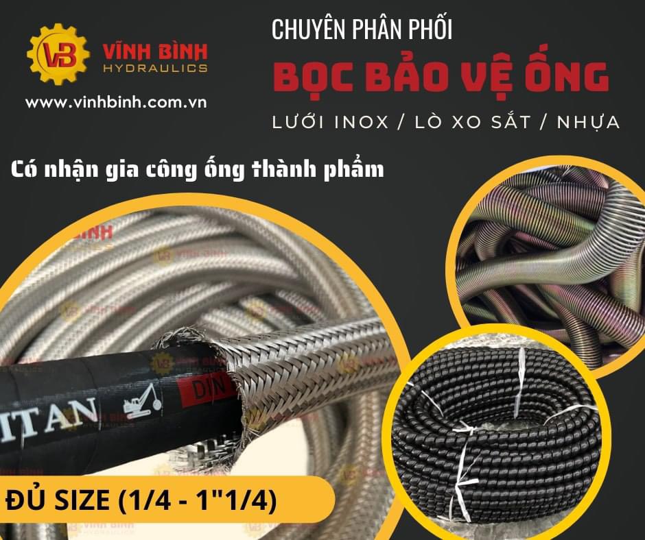 Các Loại Bọc Bảo Vệ Ống Thủy Lực 