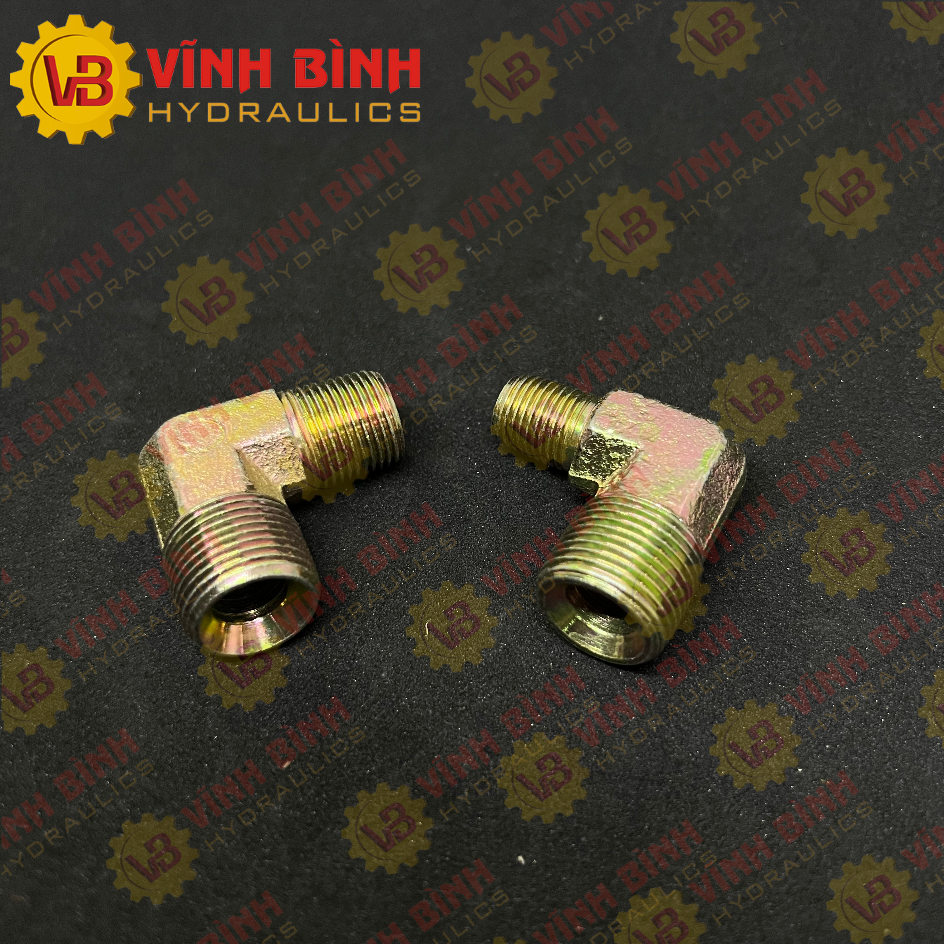 Cong 1 đầu côn lõm Liên Xô JIS (1.5mm) / 1 đầu chân ren ngoài BSPT