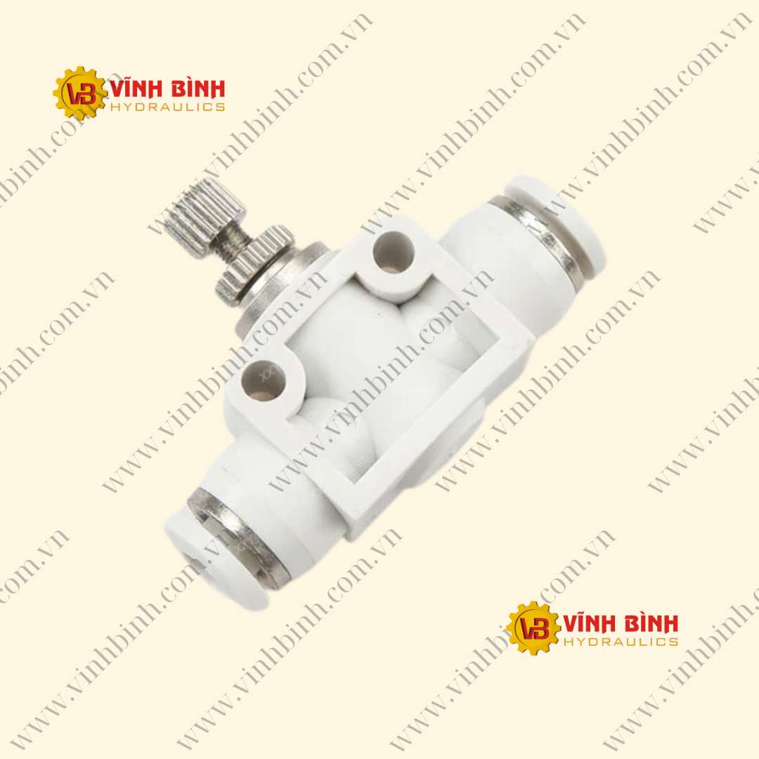 LSA - Van Tiết Lưu Ống PU - Trắng - Loại Tốt 