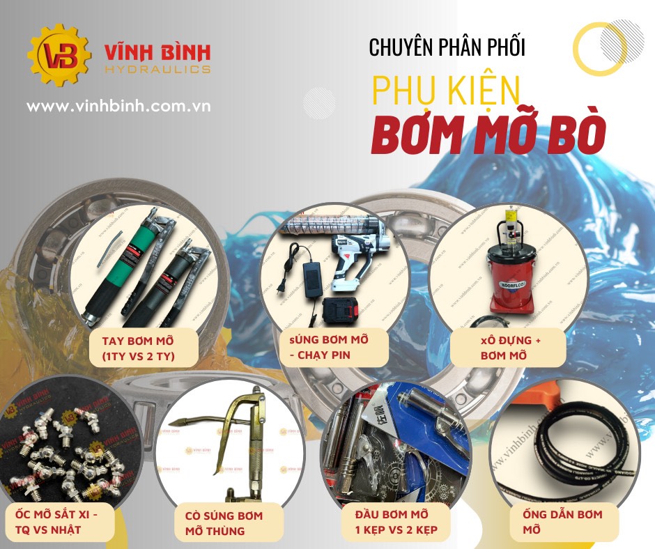 Phụ Kiện Bơm Mỡ Bò