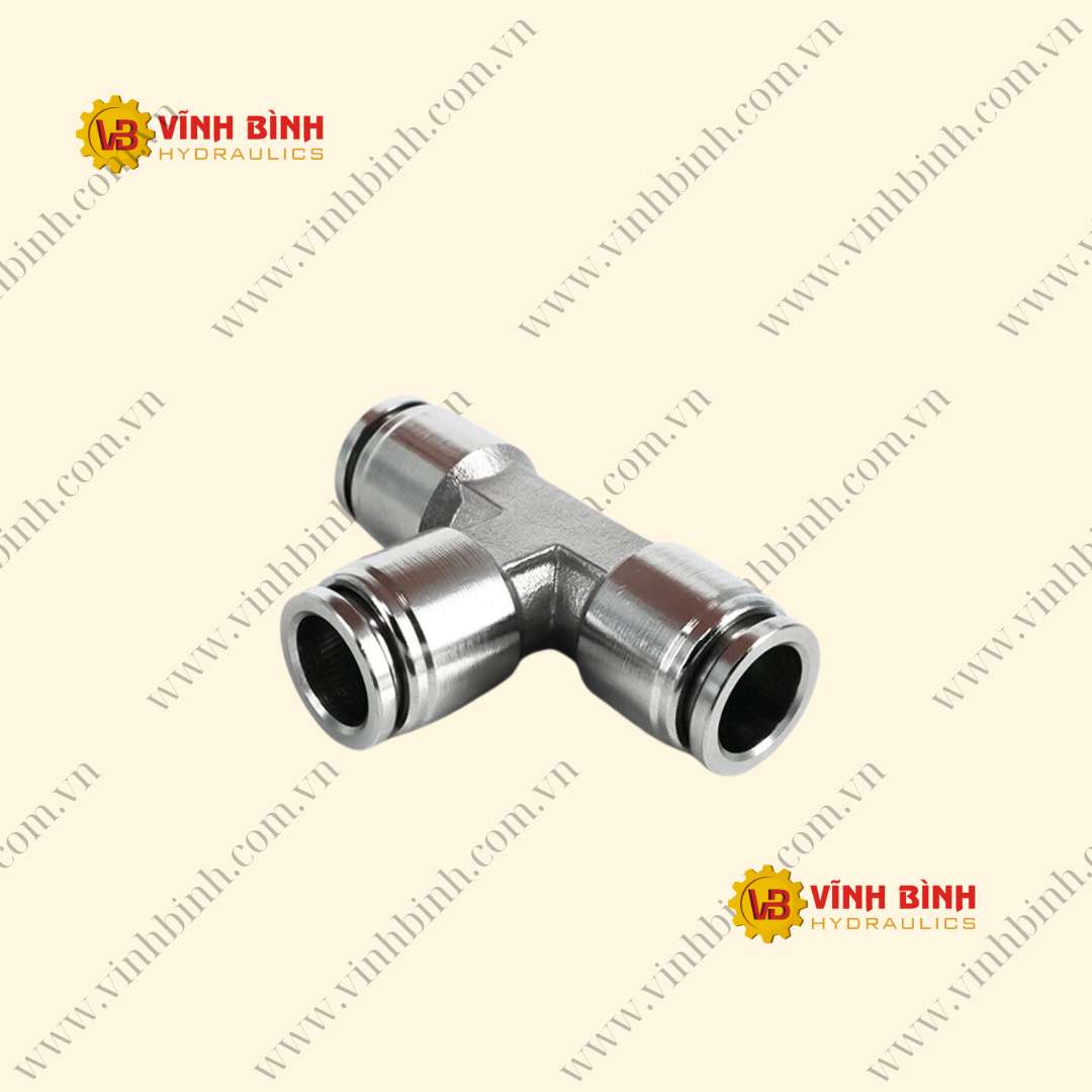 PE / PEG - Ngã 3 Nối Ống PU - INOX 304 