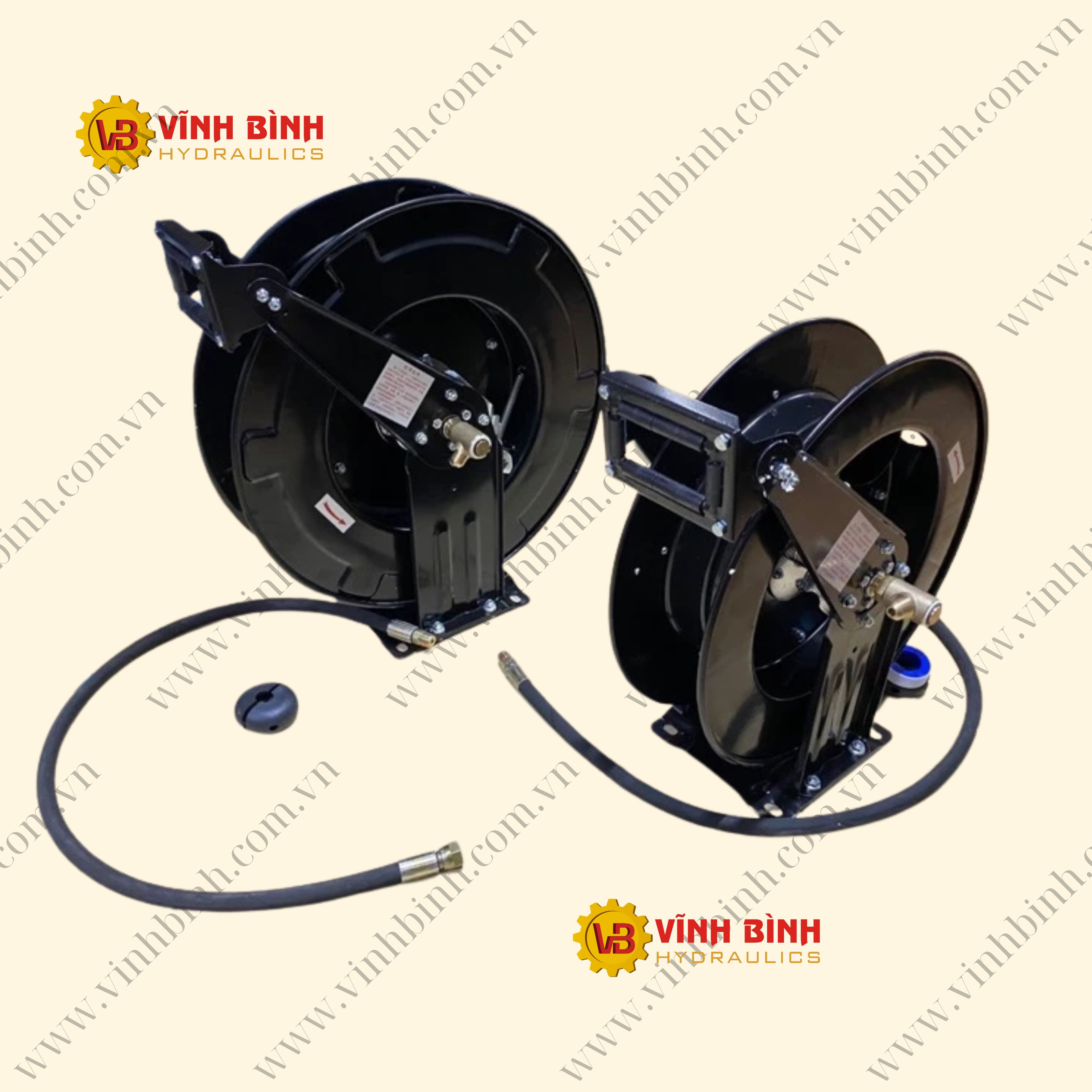 Rulo Cuộn Ống Phun Rửa Cao Áp - Tự Động Rút 
