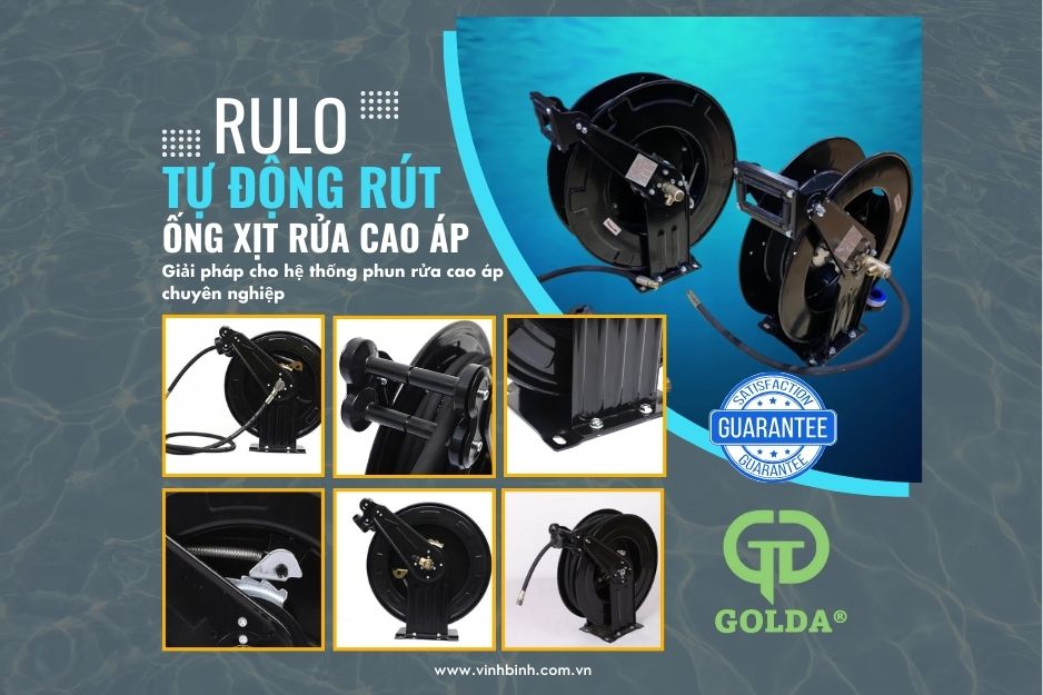 Trò Rulo Rulo Tự Động Rút - Giải pháp chuyên nghiệp cho hệ thống phun rửa áp lực cao