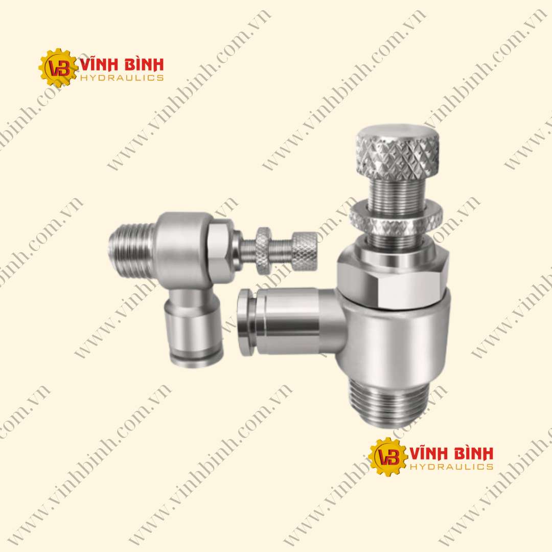 SL - Van Tiết Lưu Ống PU Răng - INOX 304 