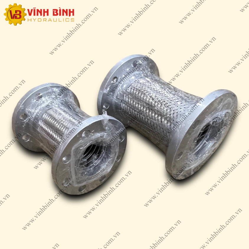 Ống Inox Ruột Gà - Hàn Đầu Mặt Bích 10K