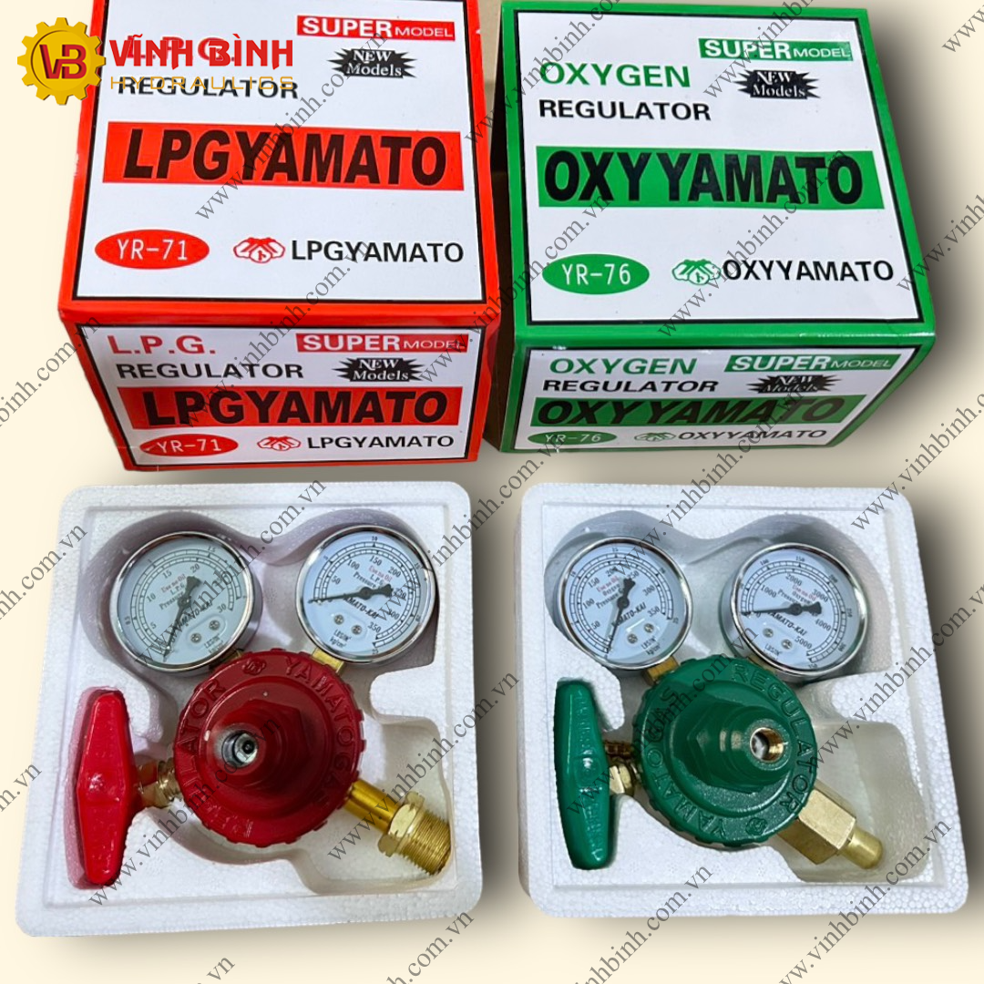 Acetylene Oxygen Gas Welding Regulator Pressure Gauge - Yamato