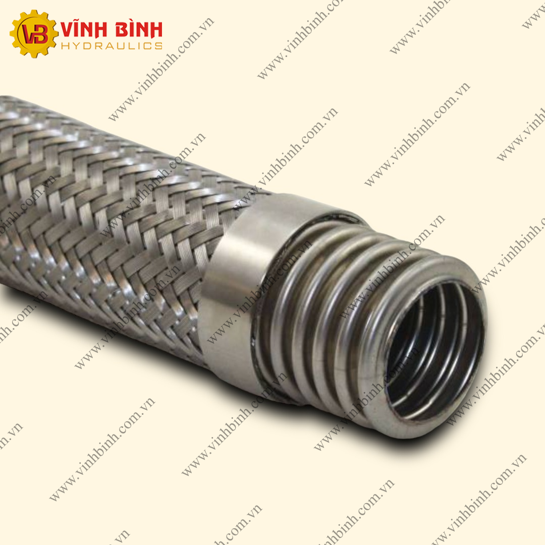 Ống Inox Ruột Gà Chịu Nhiệt Độ Cao