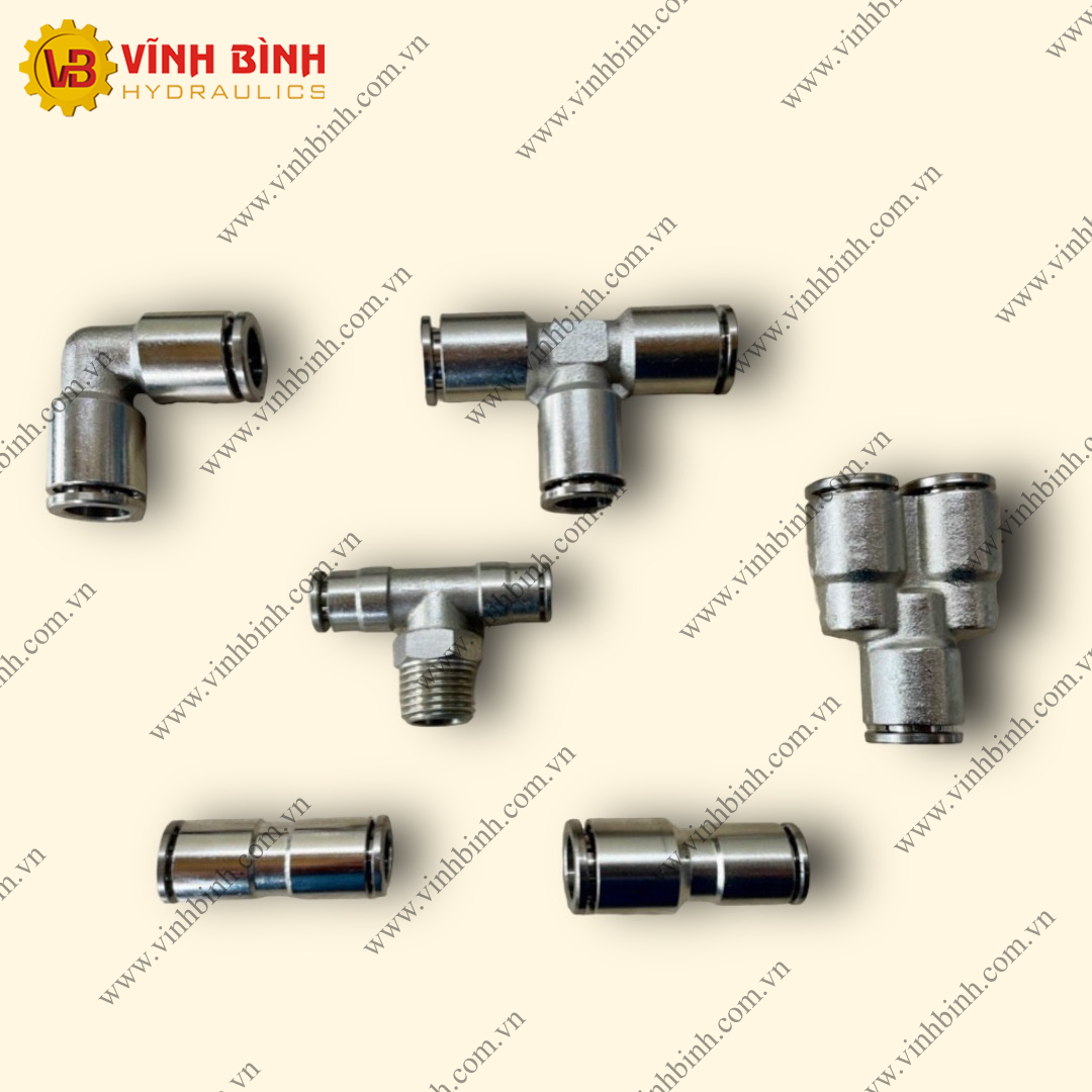 Co Nối Nhanh PU - Inox 304