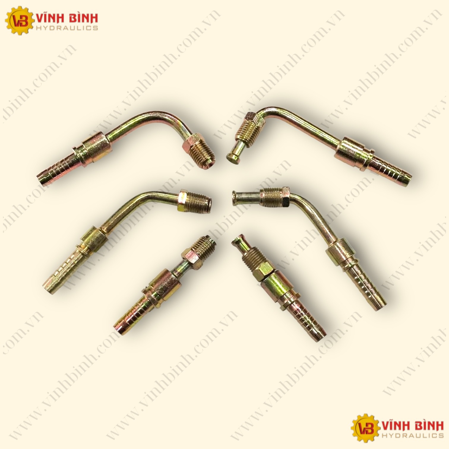 Metric Male Fitting for Motor Vehicle Brake Hose