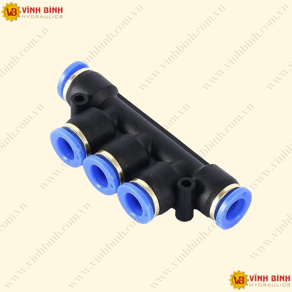 PK - Nối 5 Đầu Ống PU Giống Nhau 