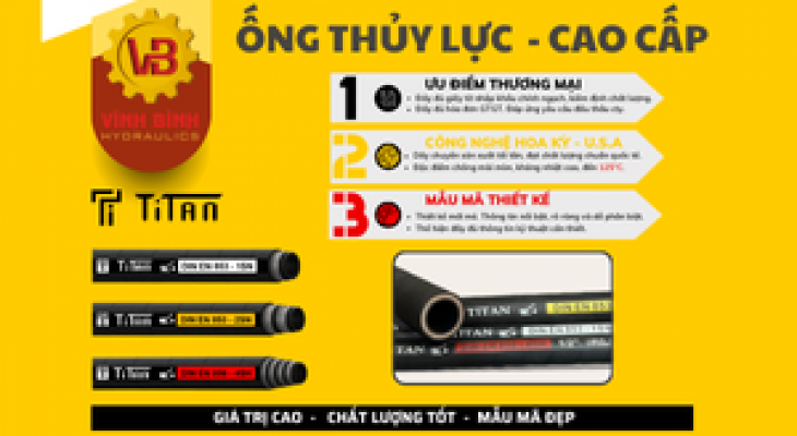 Ống Thủy Lực Chất Lượng Cao và Dịch Vụ Bấm Ống Tại Cửa Hàng Vĩnh Bình